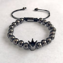 Top Quality Luxury Royal Crown Bracelets & Bangles Fashion Stainless Steel Men' Jewelry Do Not Fade Jewellery Sets Best Gift