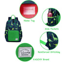 VASCHY Kinderrucksack Schultaschen für Kinder Kindergarten Vorschule Rucksack Cartoon Rucksack für Mädchen Jungen mit Brustgurt