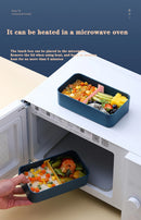 Portable Stainless Steel Thermal Lunch  Box For Kids School Microwave Box Thermal Lunch Box Salad Fruit Food Container Box
