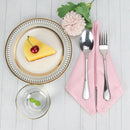 Set of 12 PCS 40x40cm Cotton Linen Blended Cloth Napkins Placemats Soft Dining Table Tea Towels For Home & Events Use