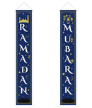 2023 Newest Ramadan Mubarak 30days Advent Calendar Hanging Felt Countdown Calendar for Kids Gifts Ramadan Decorations Supplies