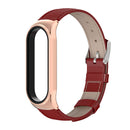 Mi Band 5 6 Strap for Xiaomi Mi Band 4 Bracelet Genuine Leather Wristband for Xiao Mi Miband 3 NFC Miband 5 Wrist Strap