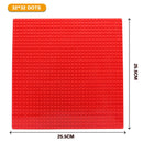 Classic City Road Street Baseplate Block Straight Crossroad Curve T-Junction DIY Assembly Building Blocks Parts Base Plate Gift