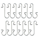 50pcs Christmas Ornaments Metal S-Shaped Hooks Holder Christmas Tree Ball Pendant Hanging Decorations for home Navidad New Year