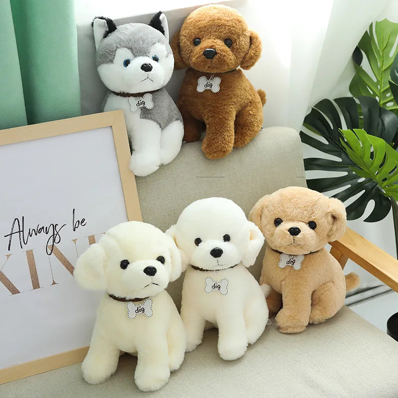Hot New Nice Cute Doodle Dog Plush Toy Soft Kawaii Puppy Dog Doll Kids Toy Cartoon Animal Girls Children Birthday Christmas Gift