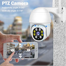 QZT WLAN IP Kamera Außen Nachtsicht Videoüberwachung Wasserdichte Drahtlose CCTV PTZ Kamera Außen Hausüberwachungskamera WLAN