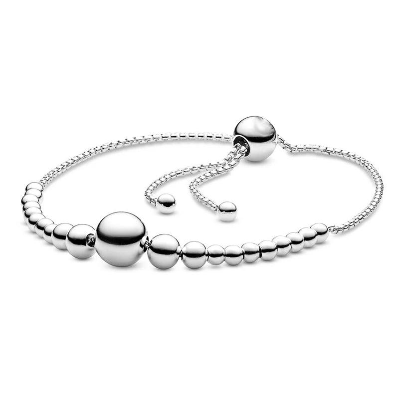 BAOPON New Arrival Silver Color Stainless Steel Mesh Bracelets With Charm Bracelets Bangles For Women Lover DIY Christmas Gift