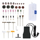SucceBuy Hanging Flexshaft Mill 380/560/780W Electric Jewelry Grinding Polishing Tools Stepless Speed Stone Wood Sanding Pen Kit