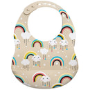 2020 New Printed Carton Silicone Bib Waterproof  Baby Feeding Newborn Cartoon Aprons Adjustable Baby Bibs Burp Cloth