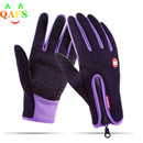 Outdoor Winterhandschuhe Wasserdicht Thermo Fleece Gefüttert Resistent Touchscreen Rutschfest Motorradfahren