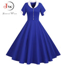 Elegant Solid Pink Women Summer Dress Casual Short Sleeve Chic Slim Fashion A-line Midi Party Sundress Vestidos Robe Femme