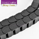Startnow Bridge Drag Chain Plastic Cable Transmission Chains Towline With End Connectors For Laser Machine Parts Wire Carrier
