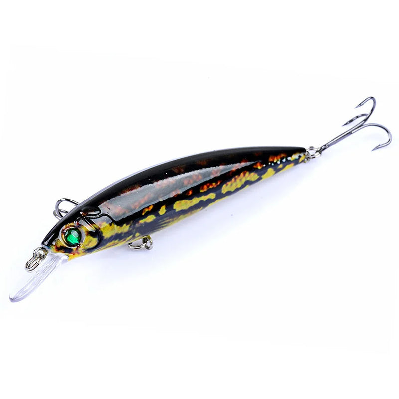 1pcs Sinking Minnow Crankbait All For Fishing Lure Accessories Tackle Sea Carp Trout Artificial Bait Hard Wobbler 3d Eyes Fish