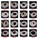 Natural Shell Beads Mother of Pearl Love Star Oval Round Flat Loose Spacer Beads for Jewelry Making DIY Charm Bracelet Necklace