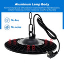 Super Bright UFO High Bay Light AC 220V 100W 150W 200W IP65 Waterproof LED Industrial Lighting For Garage Gym Factory Warehouse