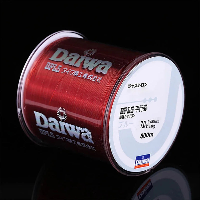 High Quality Multiple color 500m Super Strong Fishing Line Japan Monofilament Nylon Fishing Line 2-35LB