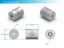 GKTOOLS Aluminium CNC Motor Jaw Shaft Coupler Flexible Coupling OD 20x25mm Dropshipping 2/3/3.17/4/5/6/6.35/8/9/9.5/10mm