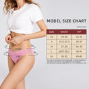 4 Layer Absorbent Menstrual Panties Women Bamboo Fiber Period Panties for Monthly Heavy Flow Lace Bikini Menstruation underwear