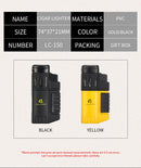 Plastic Lighters Windproof  Jet Cigar Lighter Butane Refilling Cigarette Torch Lighter For Cigar Smoking Tool Accessories