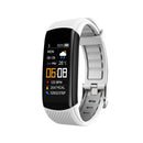 C5S Smart-Armband Blutdruckmessgerät Herren Damen wasserdicht IP67 Herzfrequenzmesser Smart Band Sportuhr-Armband
