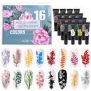 16Pcs/Set Nail Stamping Gel 8Ml Stamp Print Oil Soak Off Nail Art UV Gel Polish for Nail Art Stamping Plate Manicure Accessories