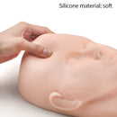 Mannequin Head for Eyelash Extension With Practice False Eyelashes Silicone Mannequin Head  Lash Extension Supplies Kits