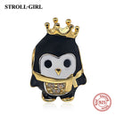 Dog Animal Footprint Beads 925 Sterling Silver Loyal Partners French Bulldog Doggy Charm Fit Bracelet for Women Diy Fine Jewelry