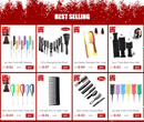 12/18PCS Professional Hair Brush Comb for Salon Barber Hairdressing Styling Tools - New Hairbrush Hair Care with Free Gift