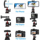 Ulanzi MT-11 Octopus Flexibles Stativ für Telefon SLR DSLR Gopro Kamera Stativ Ausziehbar 1/4'' Schraube mit Kugelkopf Cold Shoe Telefonclip