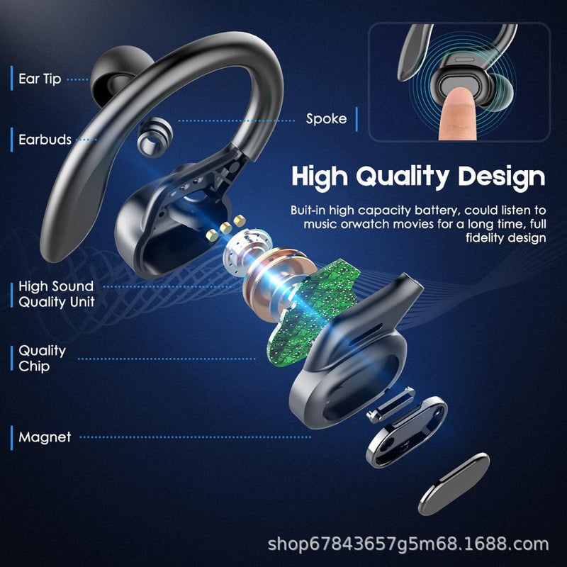VV2 TWS Wireless Headphones Sport Earbuds Touch Control LED Display Music Headset For Iphone Huawei Xiaomi Auriculares Bluetooth