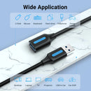 Vention USB 3.0 Verlängerungskabel USB 3.0 2.0 Kabelverlängerung Datenkabel für PC Smart TV Xbox One SSD High-Speed USB-Kabelverlängerung