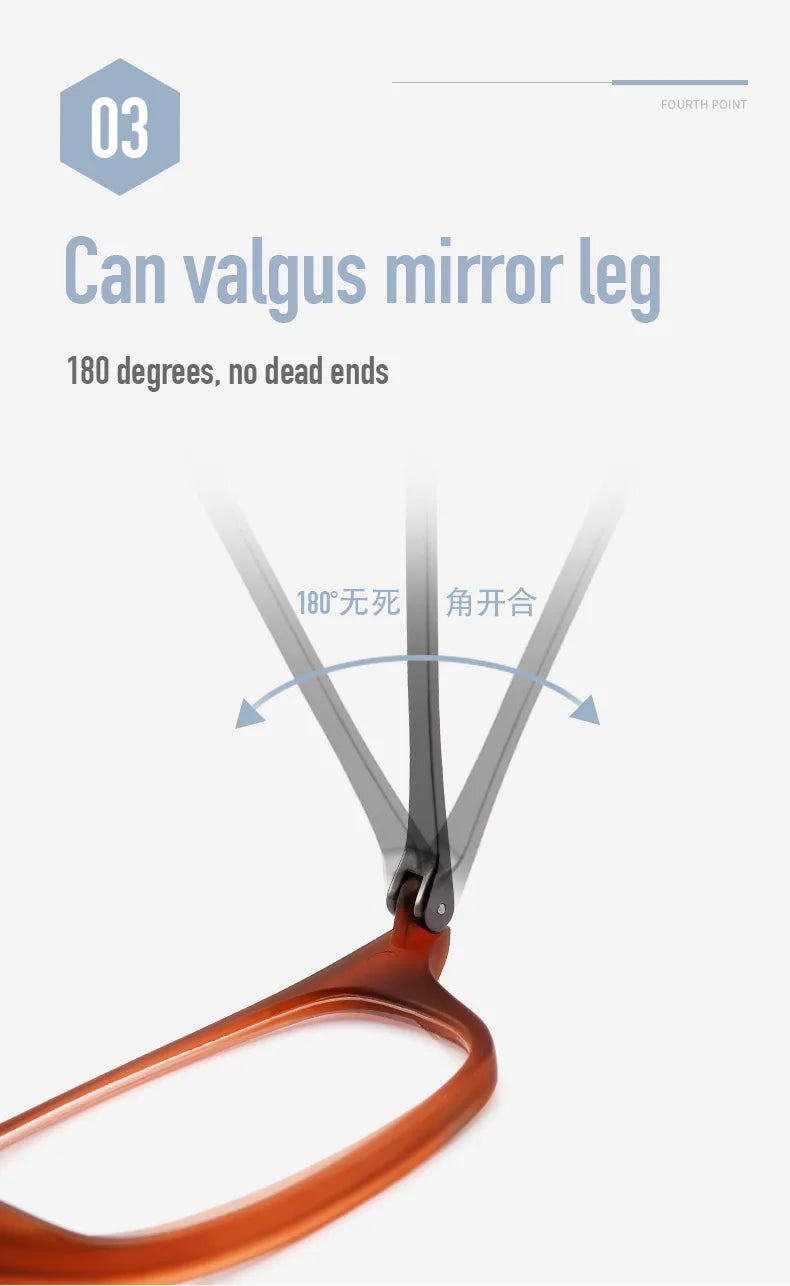 MGHBHS high-grade TR magnetic absorption hanging neck reading glasses for men and women portable magnet reading glasses