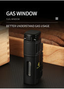 Plastic Lighters Windproof  Jet Cigar Lighter Butane Refilling Cigarette Torch Lighter For Cigar Smoking Tool Accessories