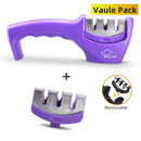 Knife Sharpener 3 Stages Kitchen Sharpening Stone Grinder knives Whetstone Tungsten Diamond Ceramic Sharpener Cooking Tool