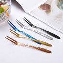 6/12 Stk. Obstgabeln Mini-Essensspieße Kinder Lunchbox Cocktail Edelstahl Kuchen Dessert Sushi Snack Picker