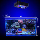 Dimmable Fish Tank Light 140W 180W Led Aquarium Lights Dimmer Coral Lamp For Fishbowl Marine Reef Aquariums Lighting Accessories