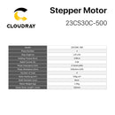 Cloudray Nema 23 Open Loop Stepper Motor Kit 2 Phase 3N.m 5.0A 23CS30C-500+DM556S for 3D printer CNC Engraving Milling Machine