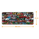 Gaming Mouse Pad Gamer Computer Mousepad RGB Large Mouse Pads XXL Big Mouse Mat Custom Play Desk Mat Backlit Keyboard Mause Pad