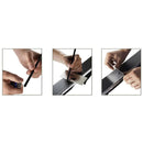 XCMAN Ski Snowboard Ptex Drip Candle Base Repair sticker PTEX Kit / 5pcs Ptex / Metal Scraper / Sanding Sponge