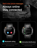 Military Smart Watch T-Rex 3 Bulit-in GPS Compass Altimeter Barometric 10ATM IP69K Waterproof AMOLED Bluetooth Call Smart watch