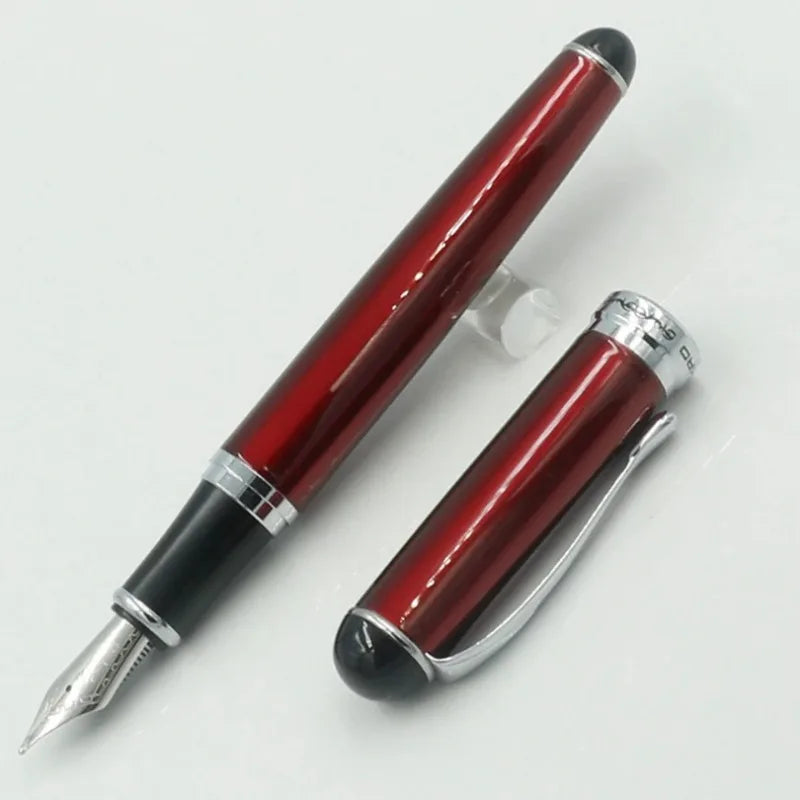 JINHAO X750 Fountain Pen Round Body English Engraved Copi Calligraphy Dip In Jinhao 750  Copperplate