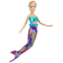 Handmade Dolls Party Dress Gown Skirt Fashion Clothes For Barbie Doll Genuine Mermaid Tail Dress Baby Toy