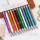 Wholesale 100 50 20Pcs Laser Engraver Personalized Customized Logo Ball Pen Creative Business School Birthday Wedding Small Gift