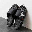 Fashion&Sport Men's Slippers PVC Soft Sole Non-slip Slides Casual Outdoor Beach Flip Flops Home Bathroom Couples Slippers New Sa