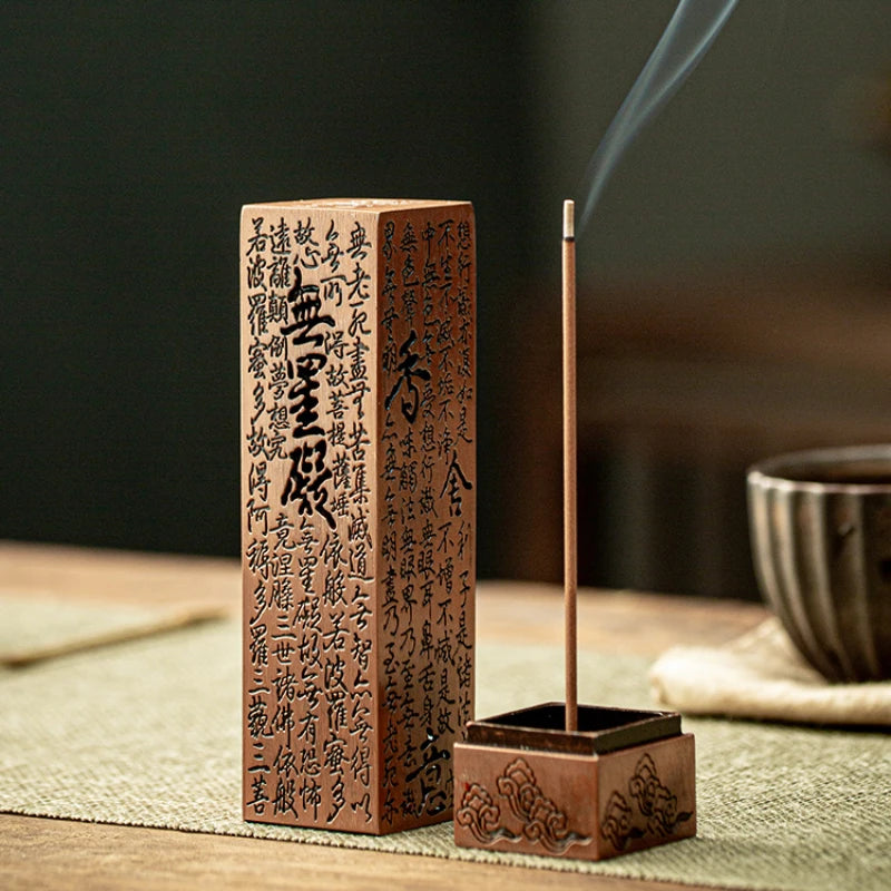 Indoor incense holder hollow thread incense insert agarwood sandalwood aromatherapy stove incense burner