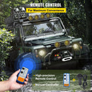 VEVOR 12V 13500 LBS Electric Winch 27M/92FT Synthetic Tow Rope Lifting Treuils Hoist for 4X4 Car Trailer ATV Truck Off Road Boat