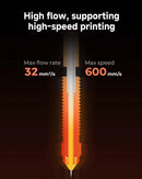 For Creality K1C Ceramic Heating Block Hotend Kit 300°C High Temperature High Flow with Titanium Throat 3D Printer Parts