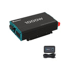 Renogy Pure Sine Wave Inverter 12V DC to 120V AC Converter for Home, RV, Truck, Off-Grid Solar Power Inverter 12V to 110V