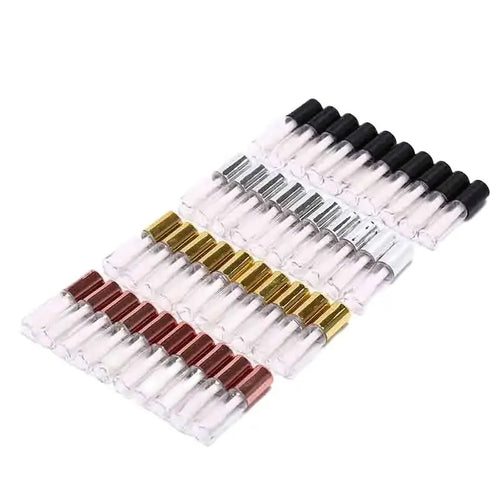 The Rose Vessel | 1.2ml Luxury Lip Gloss Sample Container with Applicator — Wholesale
