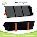 18V 100W Portable Flexible Solar Panel Kit Complete For House Camping Travel and Battery Charger EU Warehouse Fast Shipping